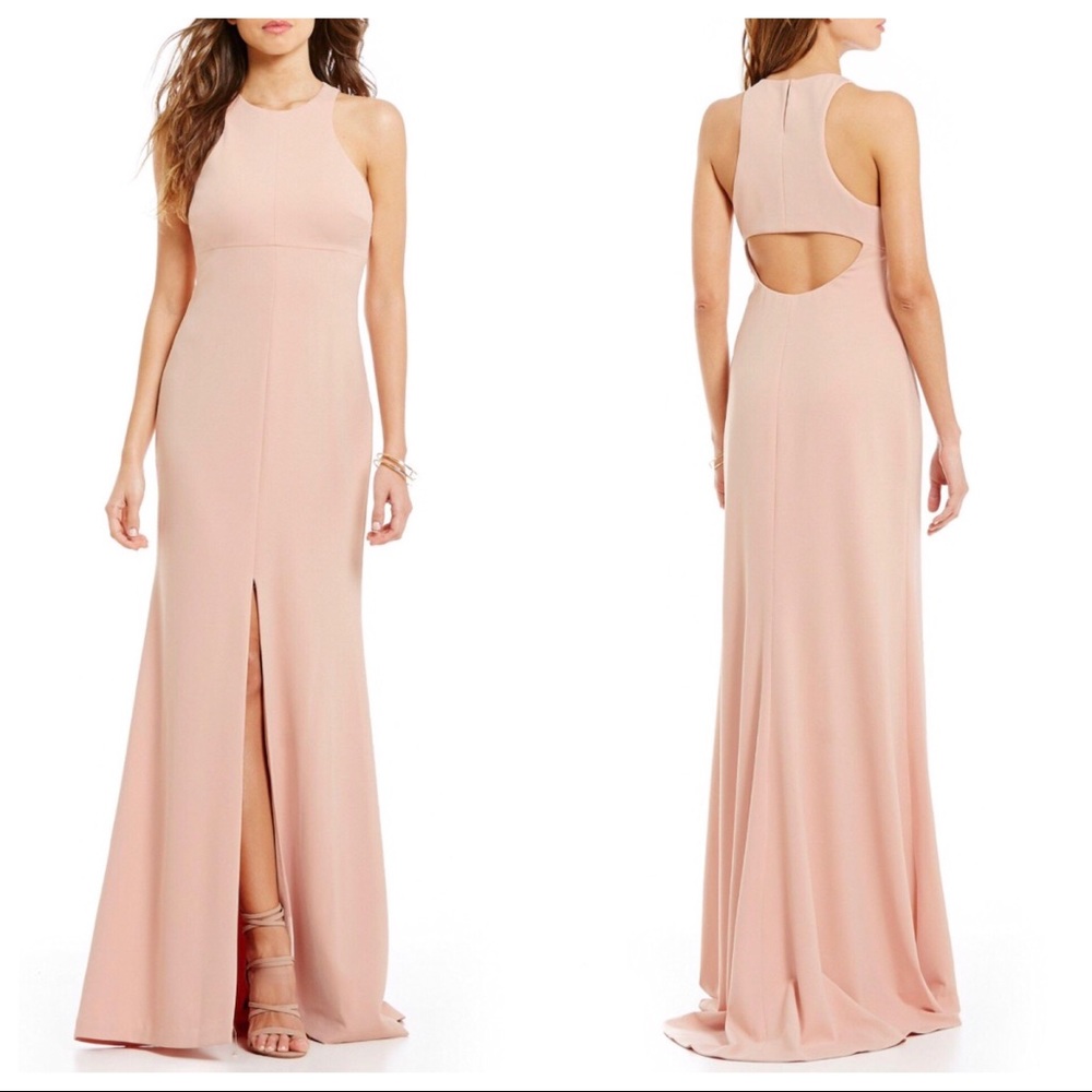 Vera Wang Halter Neck Gown